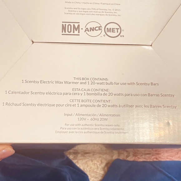 DIY Calavera authentic scentsy home NIB candle warmer blank retired skull - Picture 3 of 8